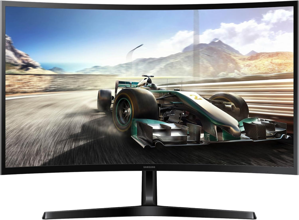 Samsung 27" Essential S3 (S36GD) Series FHD 1800R Curved Computer Monitor, 100Hz, Game Mode, Advanced Eye Comfort, HDMI and D-sub Ports, LS27D366GANXZA, 2024