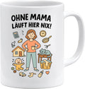 Jungle Mug Caneca de café com ilustrações para mãe e dia a dia