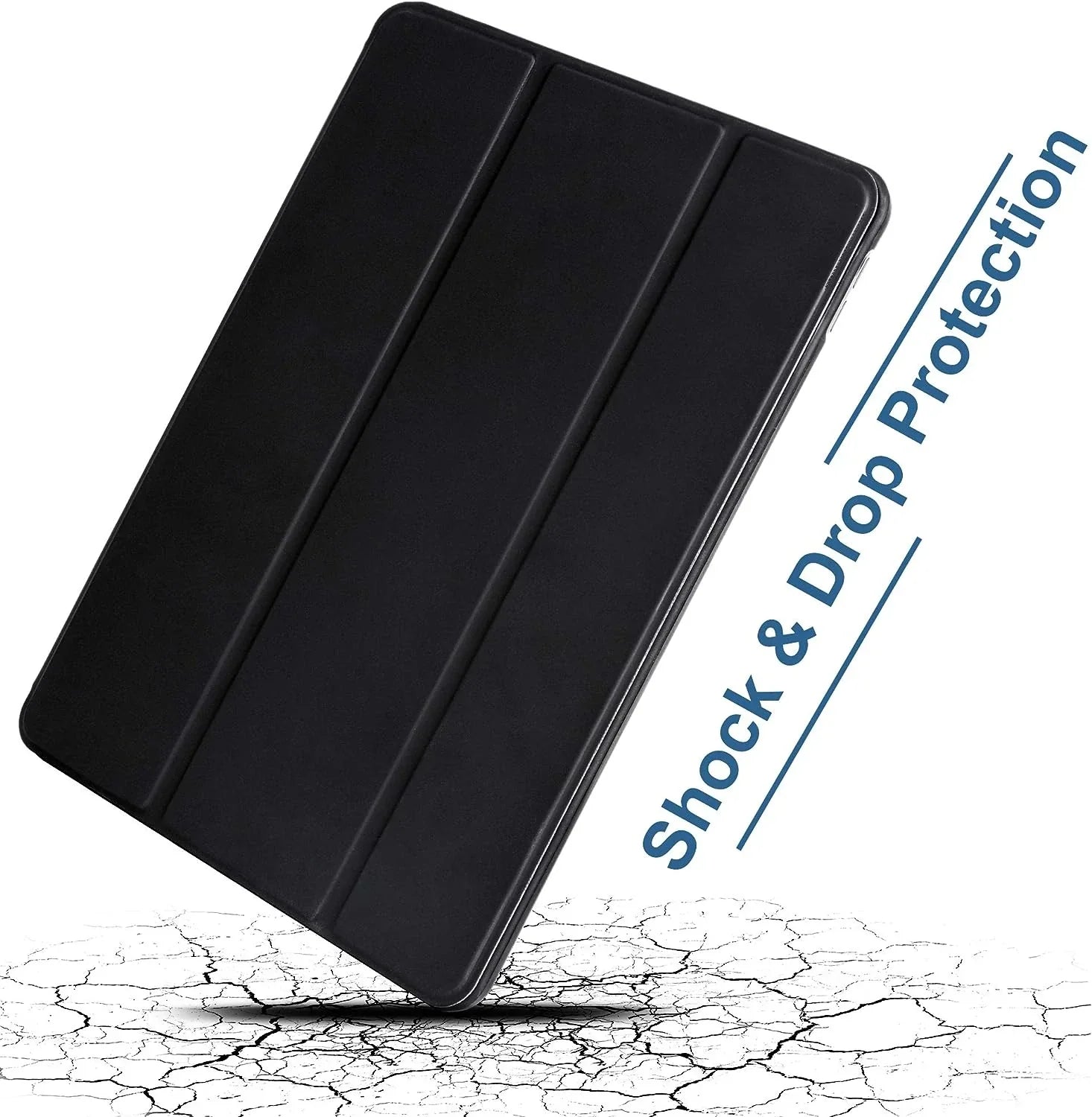 Funda para iPad de 10.ª/11.ª generación (2022/2025) de 10,9 pulgadas compatible con Apple Pencil - Negra 