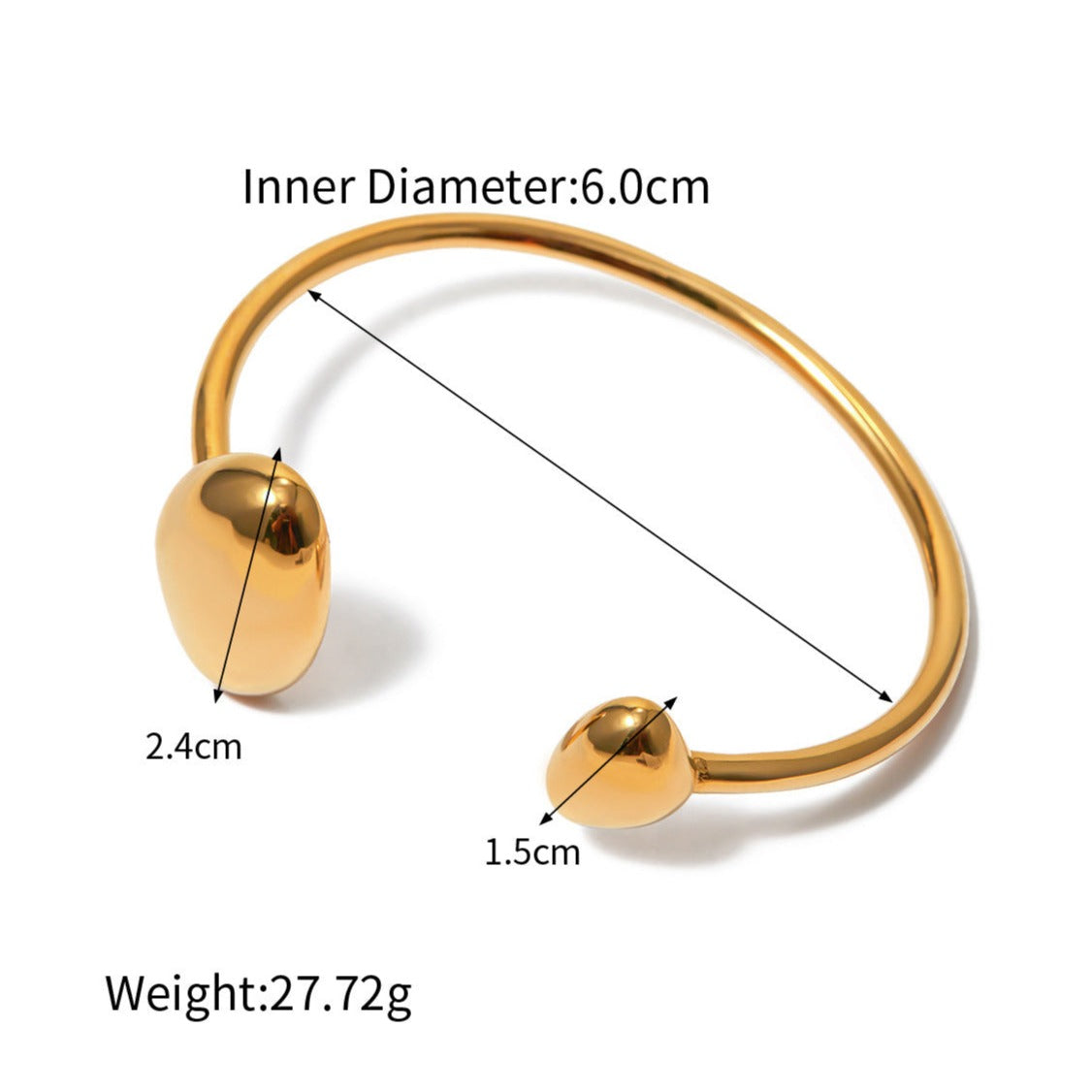 Pulseira Minimalista em Aço Inoxidável