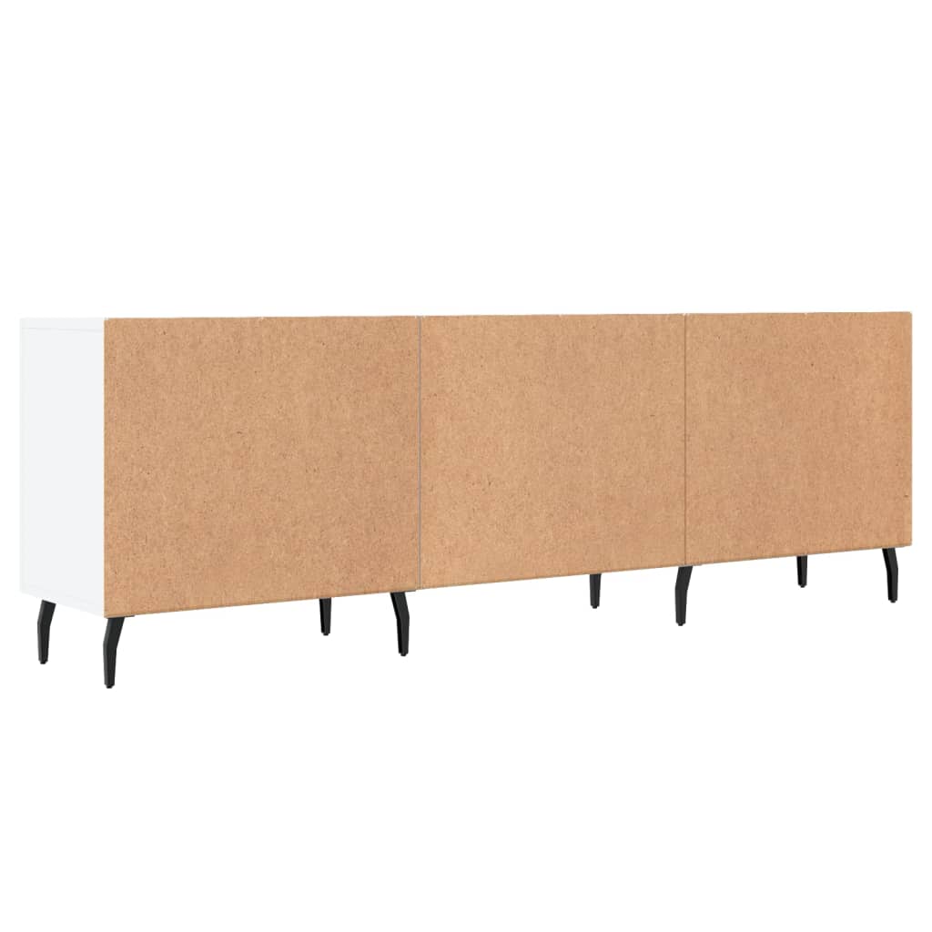 vidaXL TV Cabinet 150x30x50 cm, wood derivatives, white