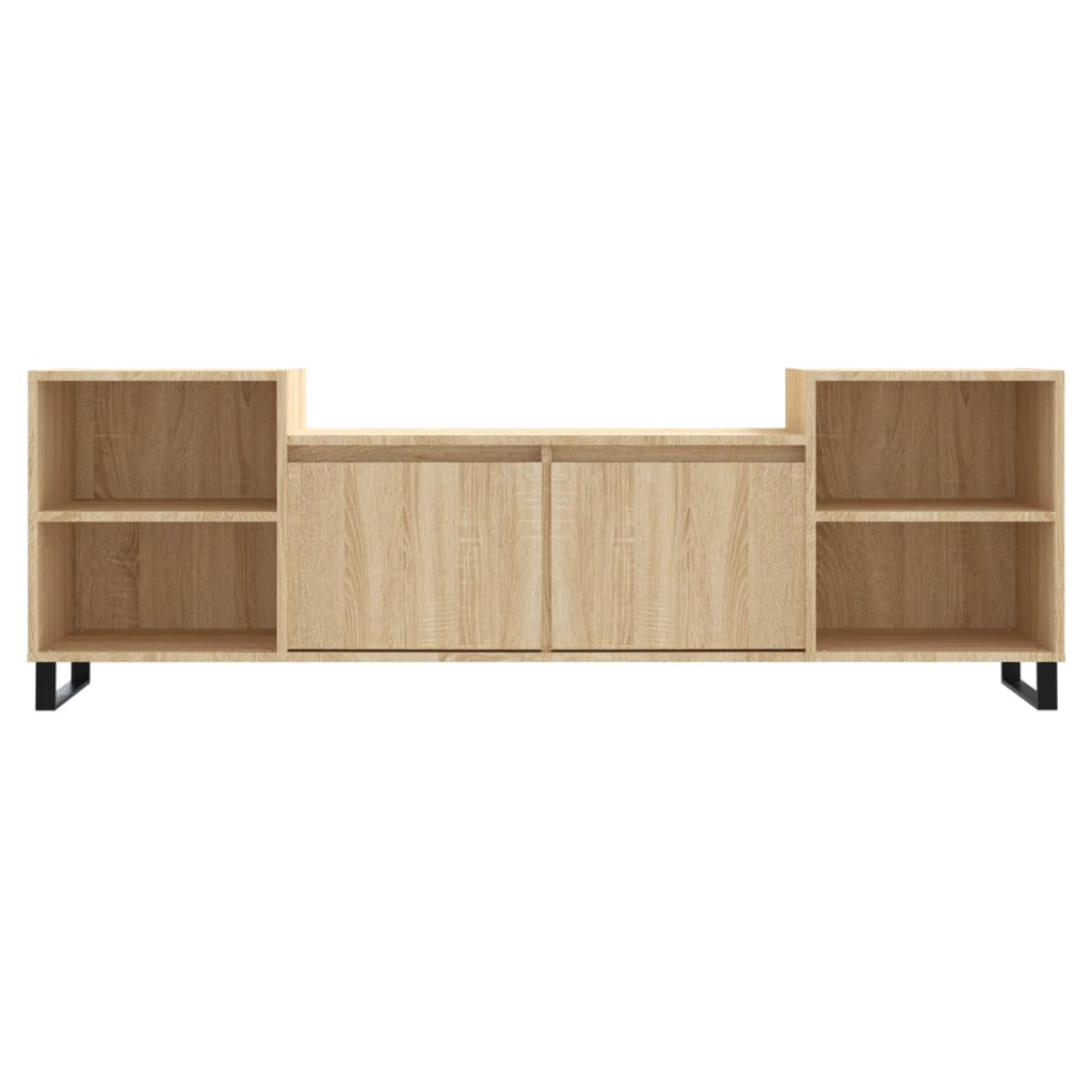 vidaXL TV Cabinet 160x35x55 cm oak wood derivatives sonoma