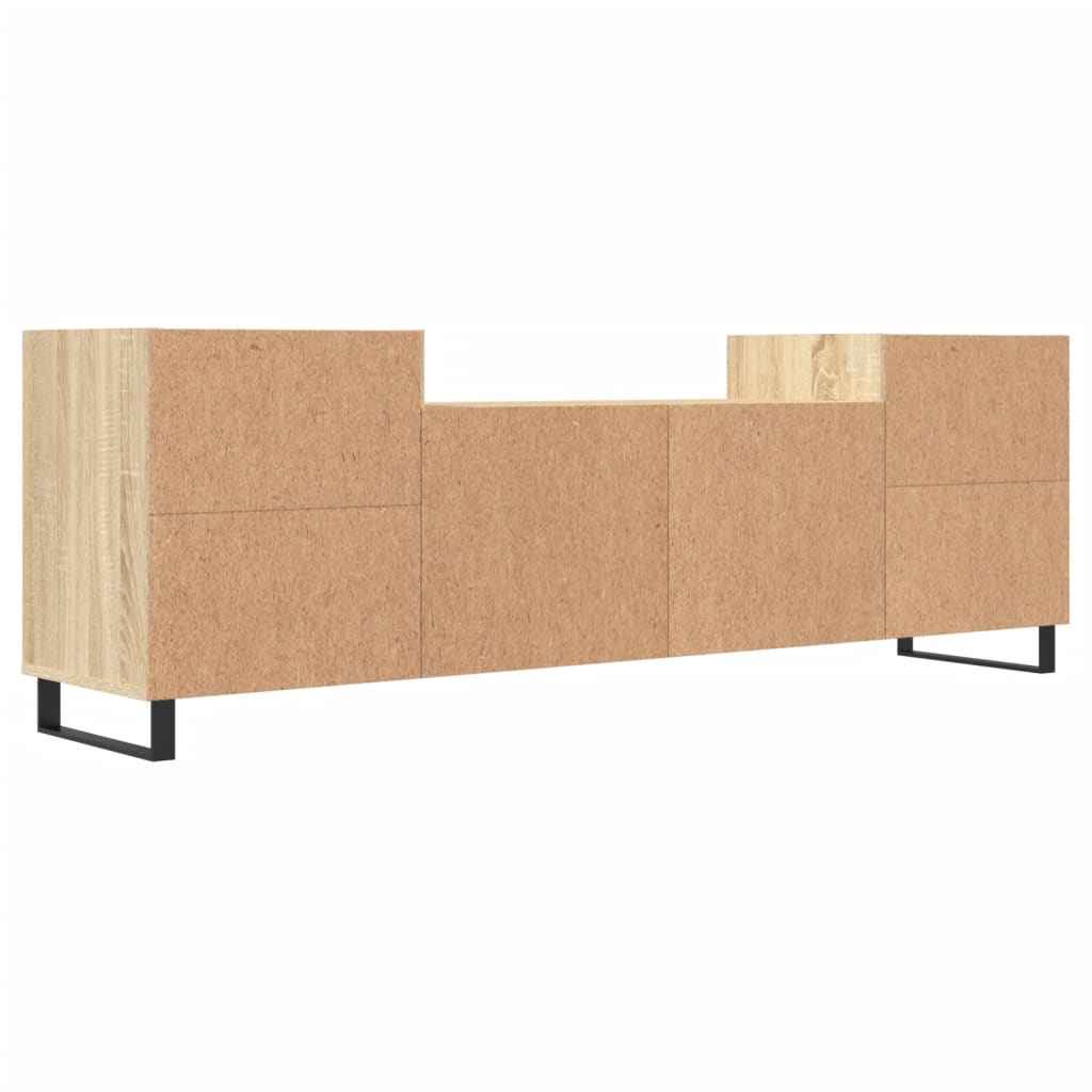 vidaXL TV Cabinet 160x35x55 cm oak wood derivatives sonoma