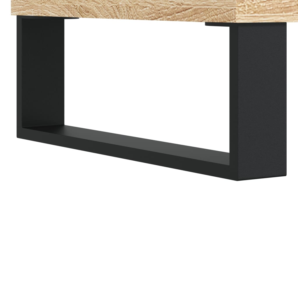 vidaXL TV Cabinet 160x35x55 cm oak wood derivatives sonoma