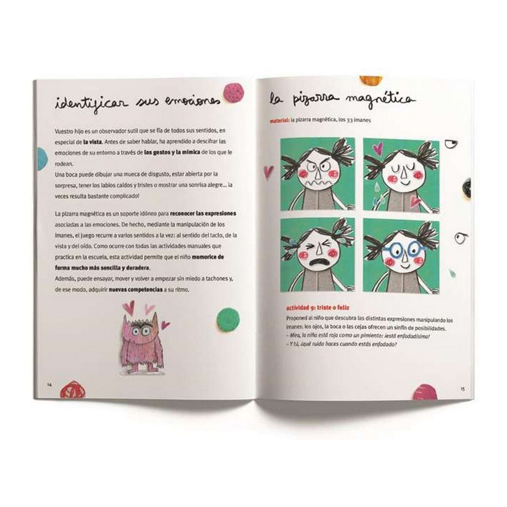 Diset Early Childhood Education Game: I Discover Emotions, 168 Pieces