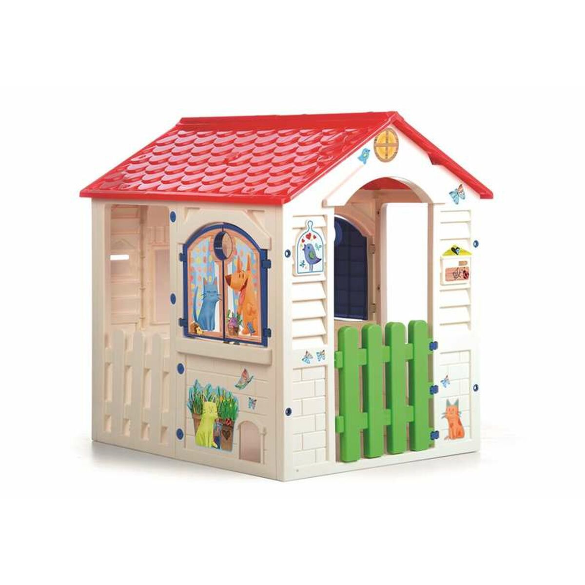 Casa de juegos para niños Chicos Country Cottage 84 x 103 x 104 cm