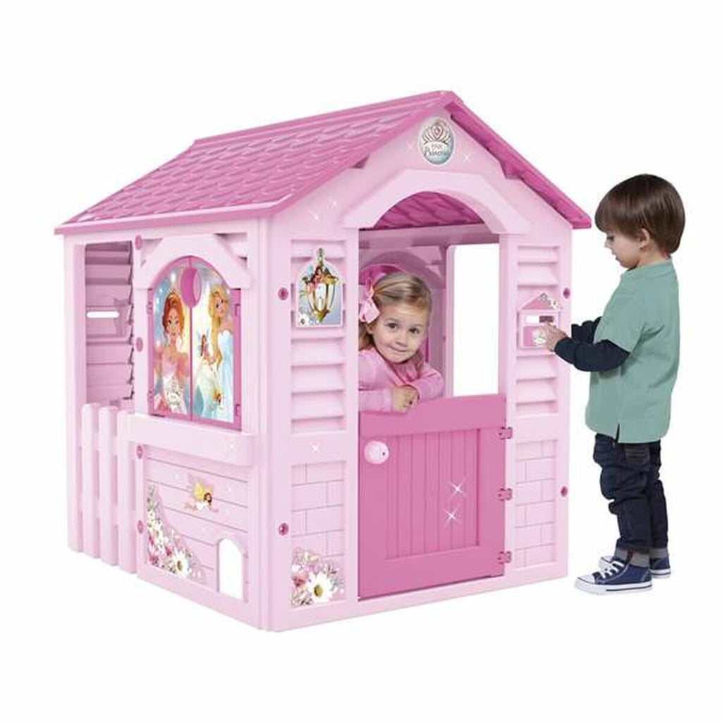 Casita de juegos infantil Chicos Princesa Rosa 94 x 103 x 104 cm Rosa