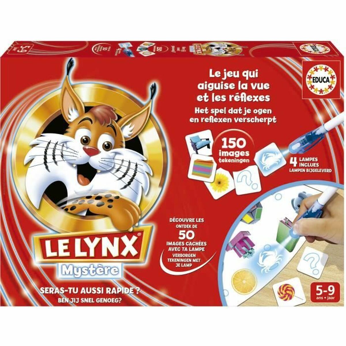 Board Game Educa Le Lynx: Mystére (FR)