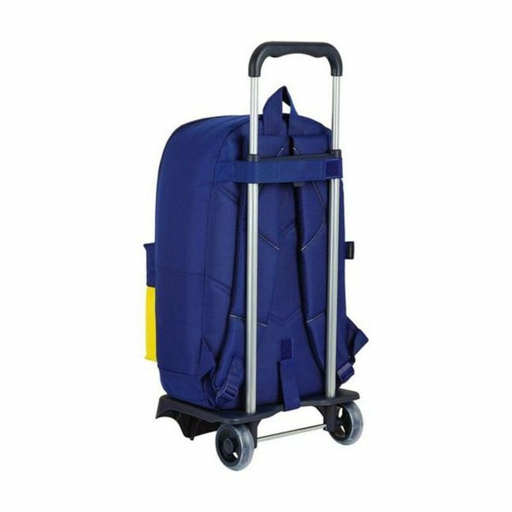 Mochila escolar con ruedas 905 FC Barcelona