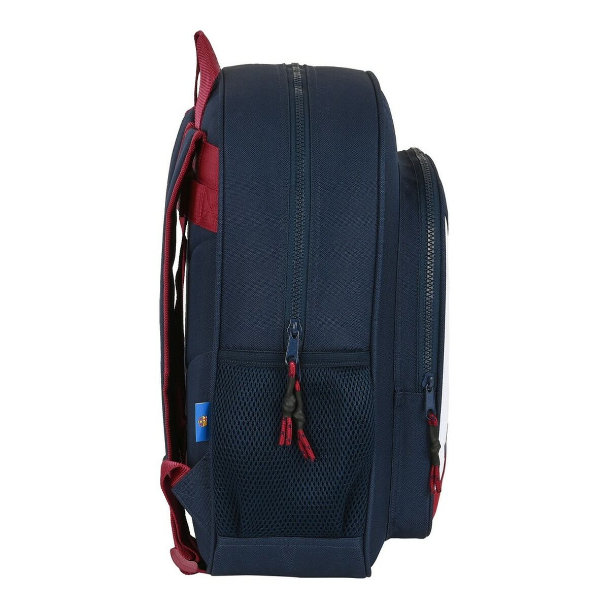 FC Barcelona School Backpack, Blue and Maroon (32 x 38 x 12 cm)