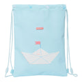 Saco Mochila com Cordas Safta Ship Azul (26 x 34 x 1 cm)