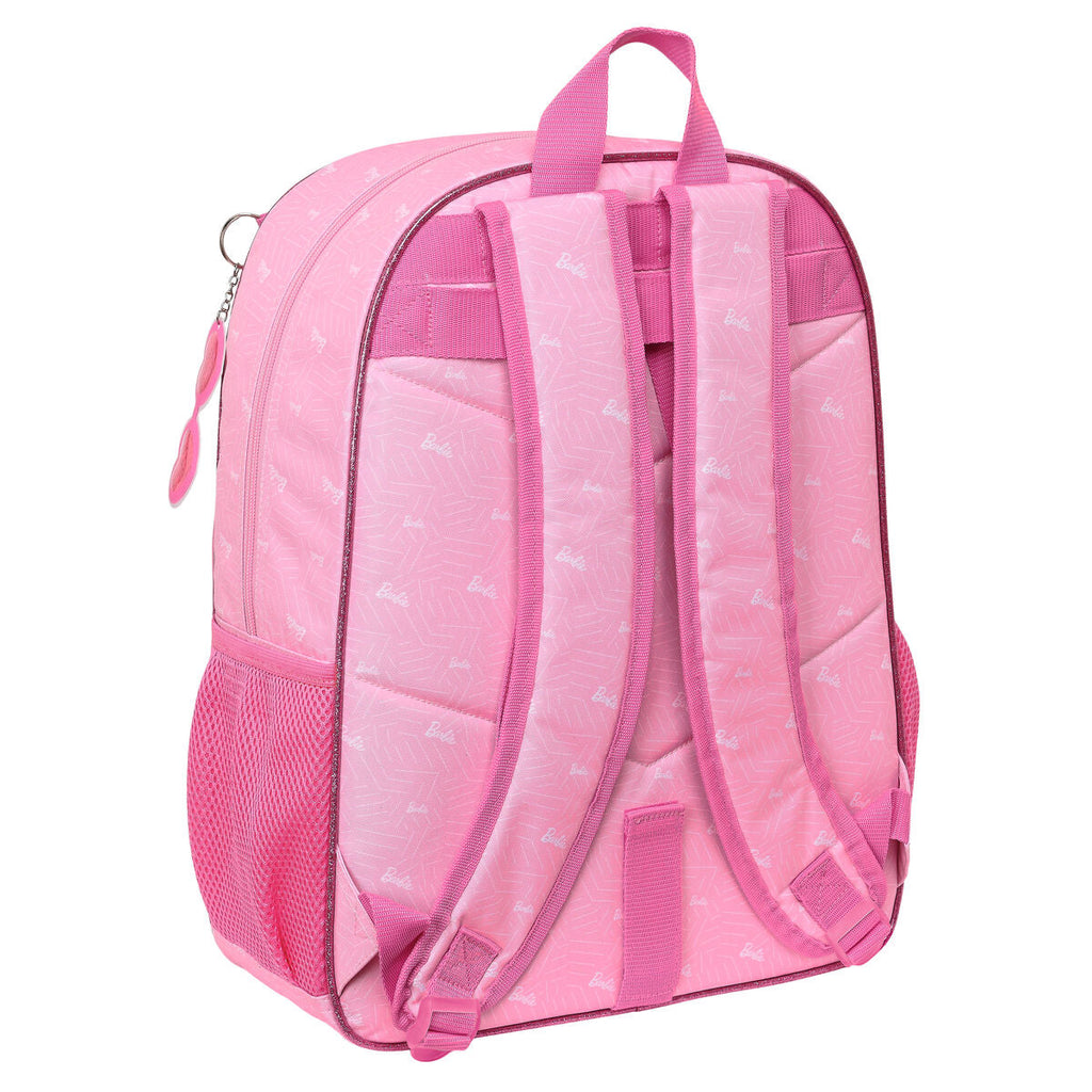 Mochila Escolar Barbie Girl Cor de Rosa 33 x 42 x 14 cm