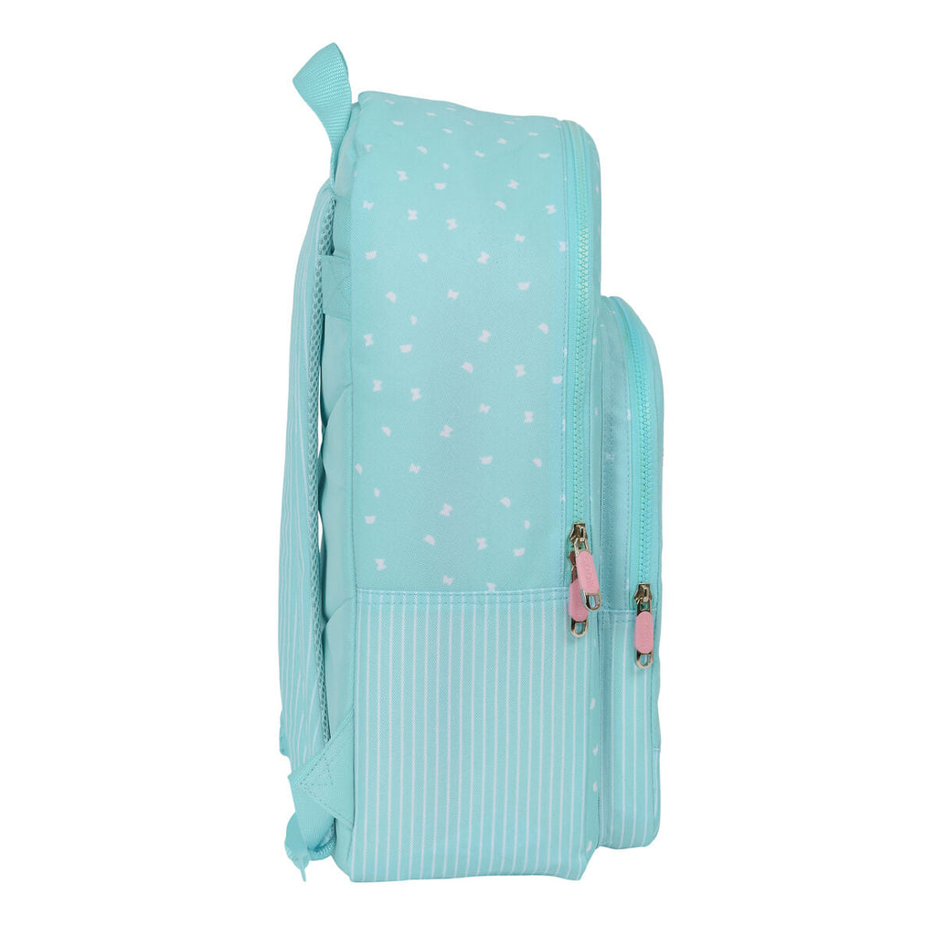 Mochila escolar azul Moos Butterflies 30 x 46 x 14 cm