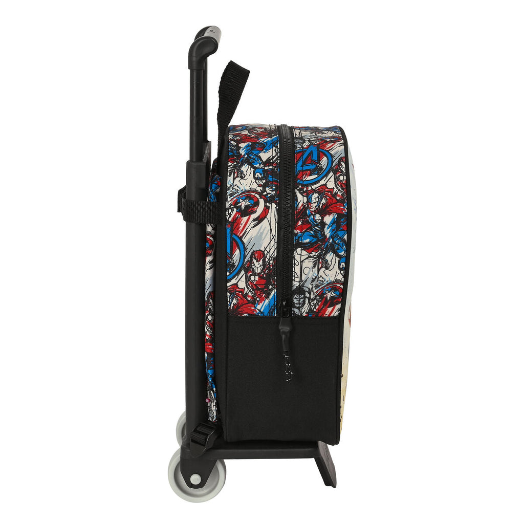 Mochila Escolar com Rodas The Avengers Forever Multicolor 22 x 27 x 10 cm