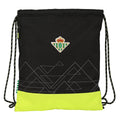 Mochila con cordón negro lima del Real Betis Balompié