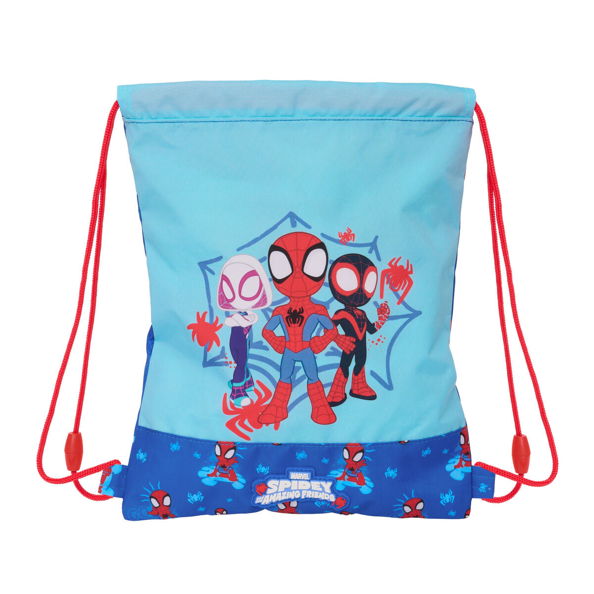 Mochila con cordón de Spidey