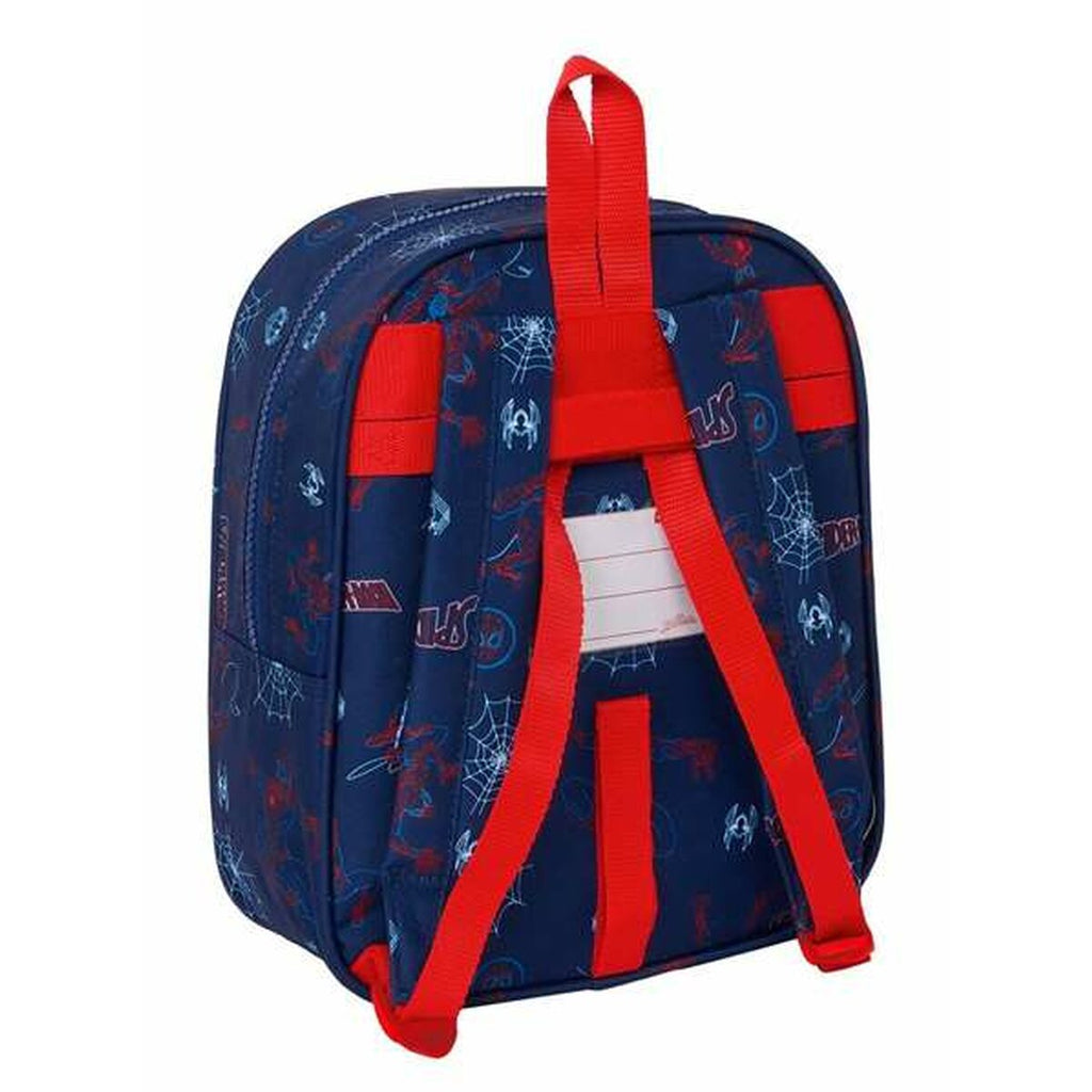 Mochila infantil Spider-Man Neon 22 x 27 x 10 cm