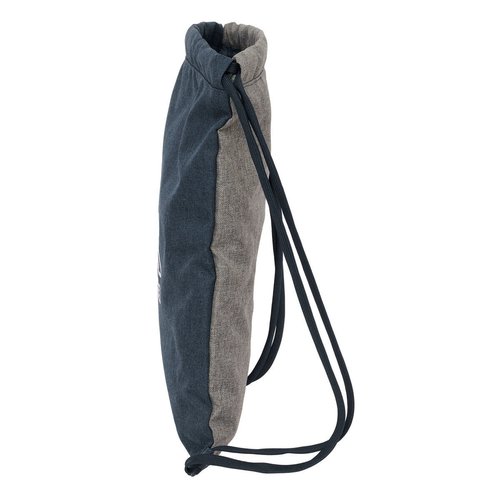 Mochila con cordón Kappa Dark Navy Gray Navy Blue 35 x 40 x 1 cm