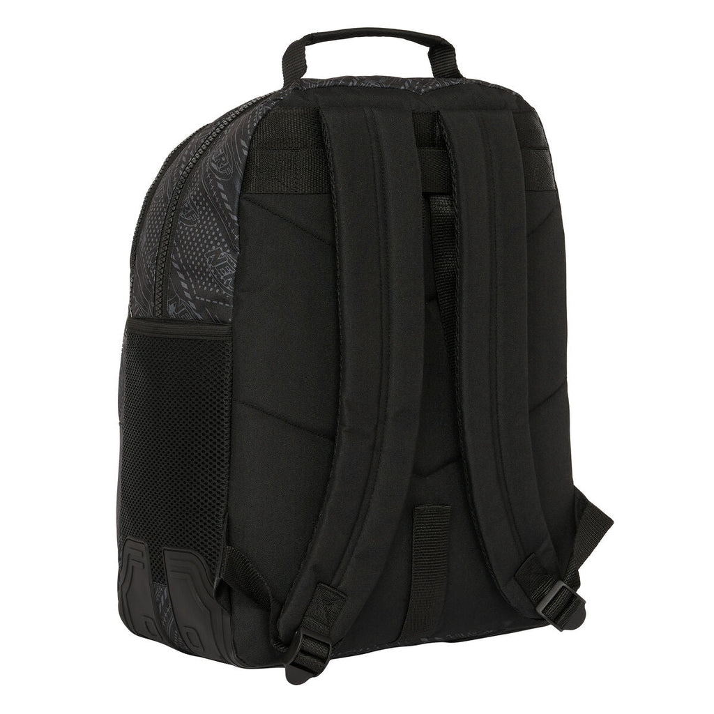 Mochila Escolar Nerf Get ready Preto 32 x 42 x 15 cm