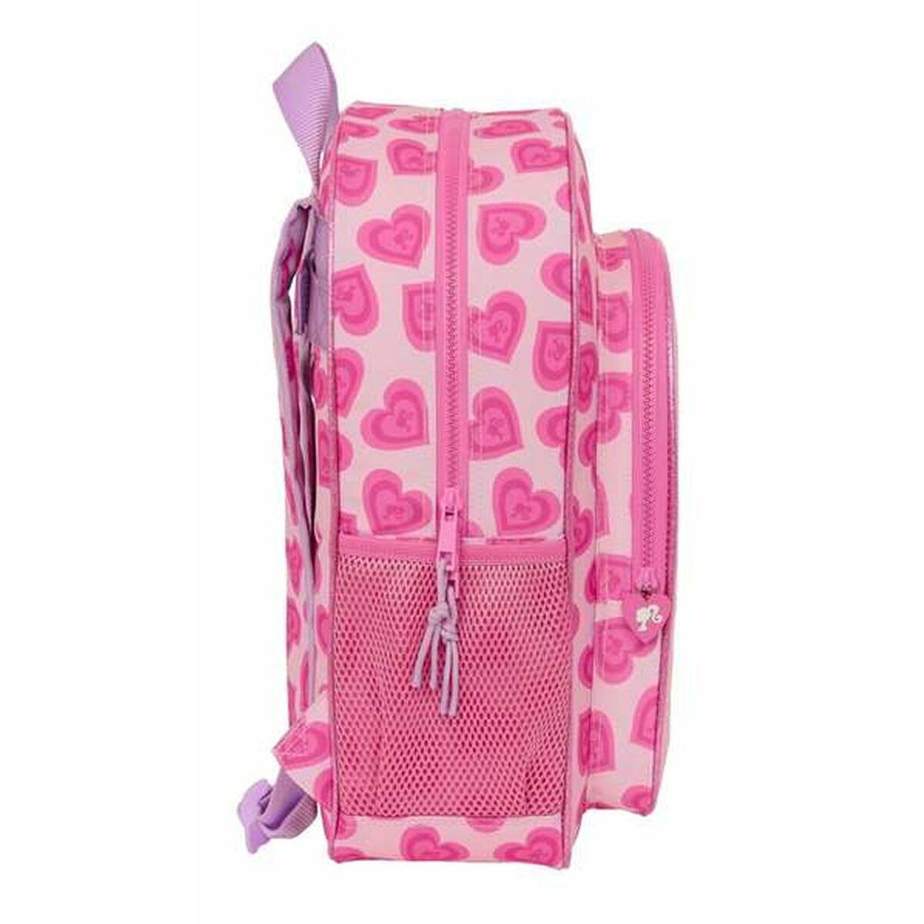 Barbie Love Pink School Backpack 32 x 38 x 12 cm