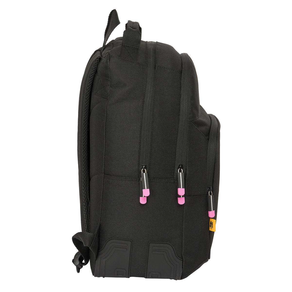 Mochila escolar Kings League Porcinos negra 32 x 42 x 15 cm