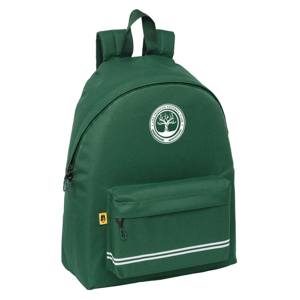 Mochila escolar Kings League Trunks verde oscuro 33 x 42 x 15 cm