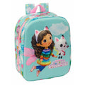 Mochila Escolar Gabby's Dollhouse 22 x 27 x 10 cm 3D