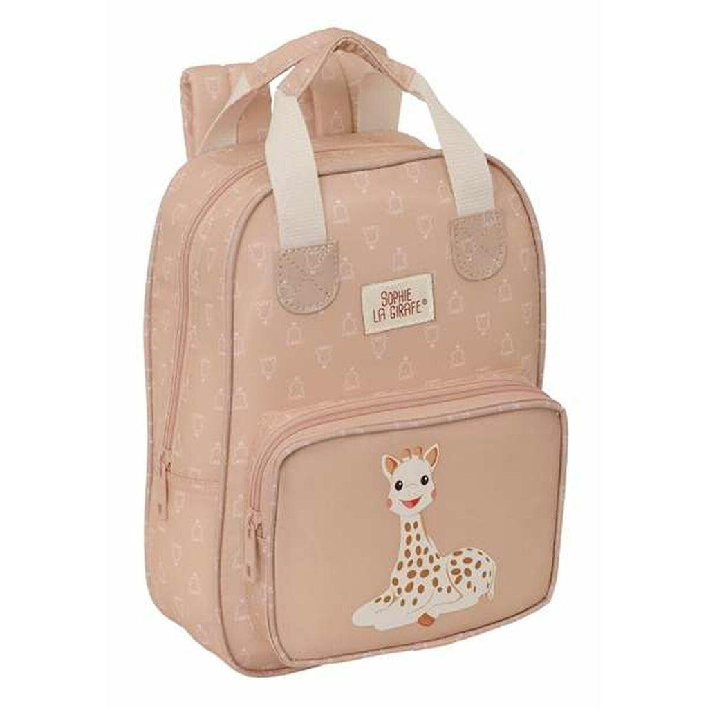 Mochila Escolar Sophie la Girafe 20 x 28 x 8 cm