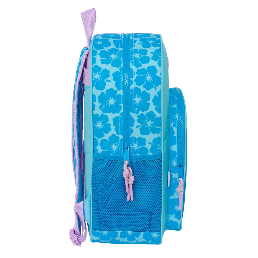 Stitch Hawaii Blue School Backpack 33 x 42 x 14 cm