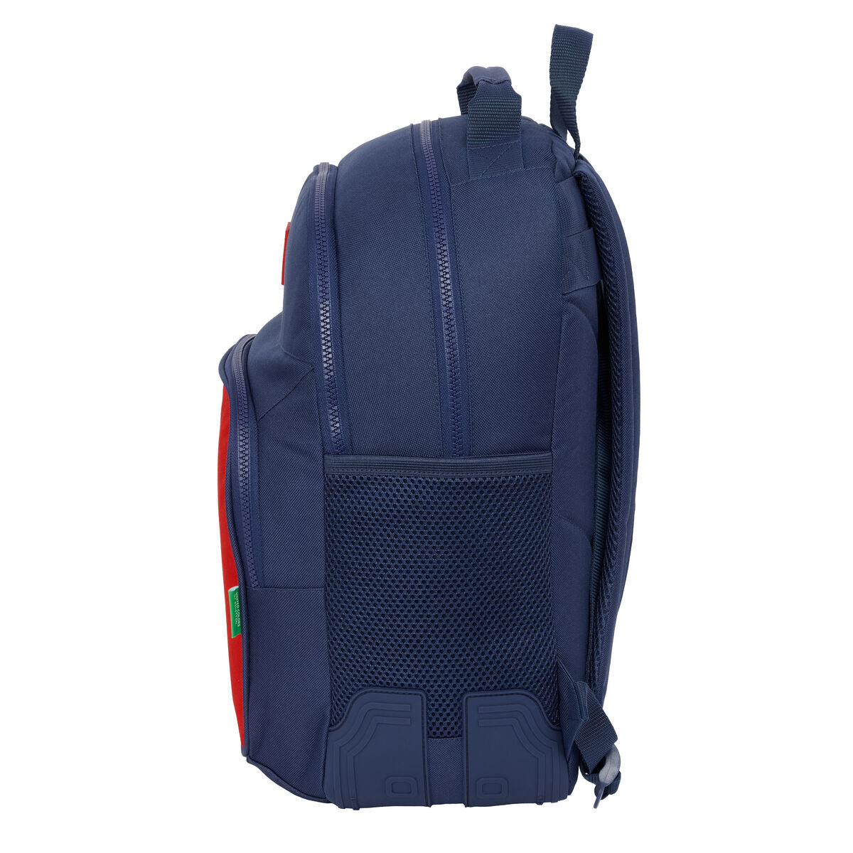 Benetton Flag Navy Blue School Backpack 32 x 42 x 15 cm