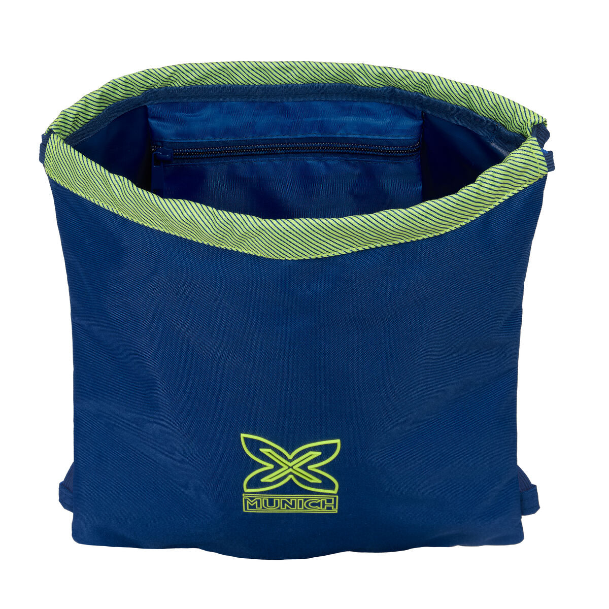 Munich North Drawstring Backpack, Navy Blue, 35 x 40 x 1 cm