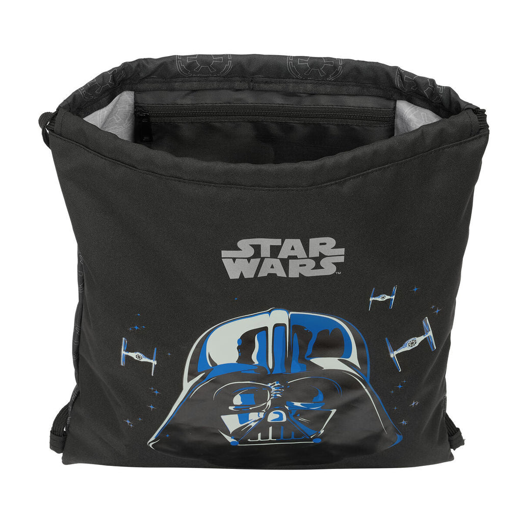 Saco Mochila com Cordas Star Wars Rebellion Preto 35 x 40 x 1 cm