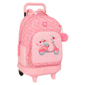Mochila escolar multicolor Moos Passion 33 x 45 x 22 cm