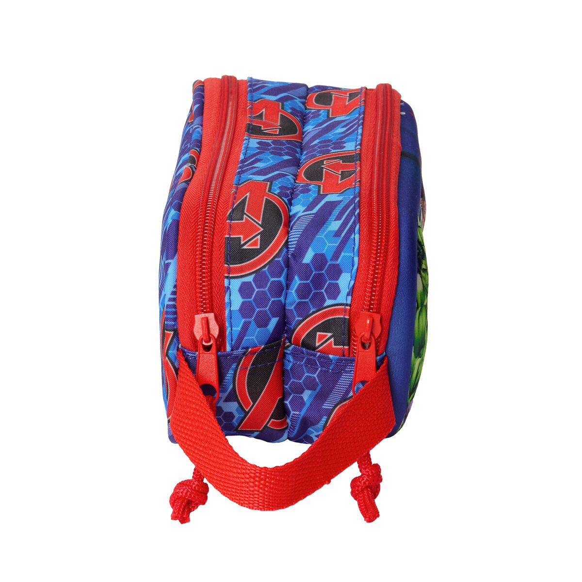 Malas para tudo duplas The Avengers Vermelho Azul escuro 21 x 8 x 6 cm 3D