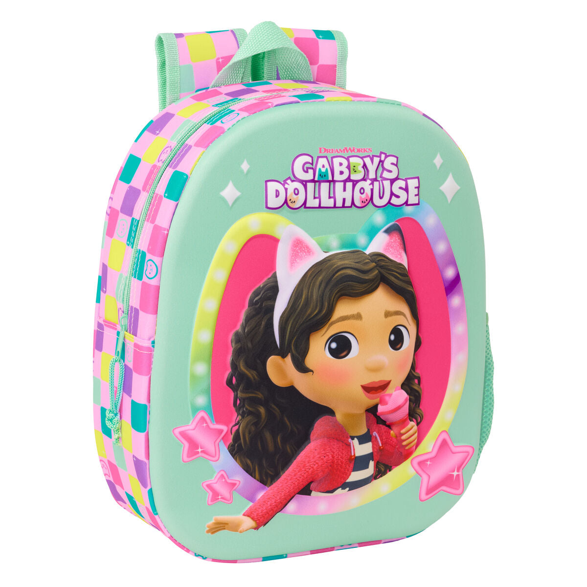 Gabby's Dollhouse Children's Backpack, Multicolor, 27 x 33 x 10 cm, 3D