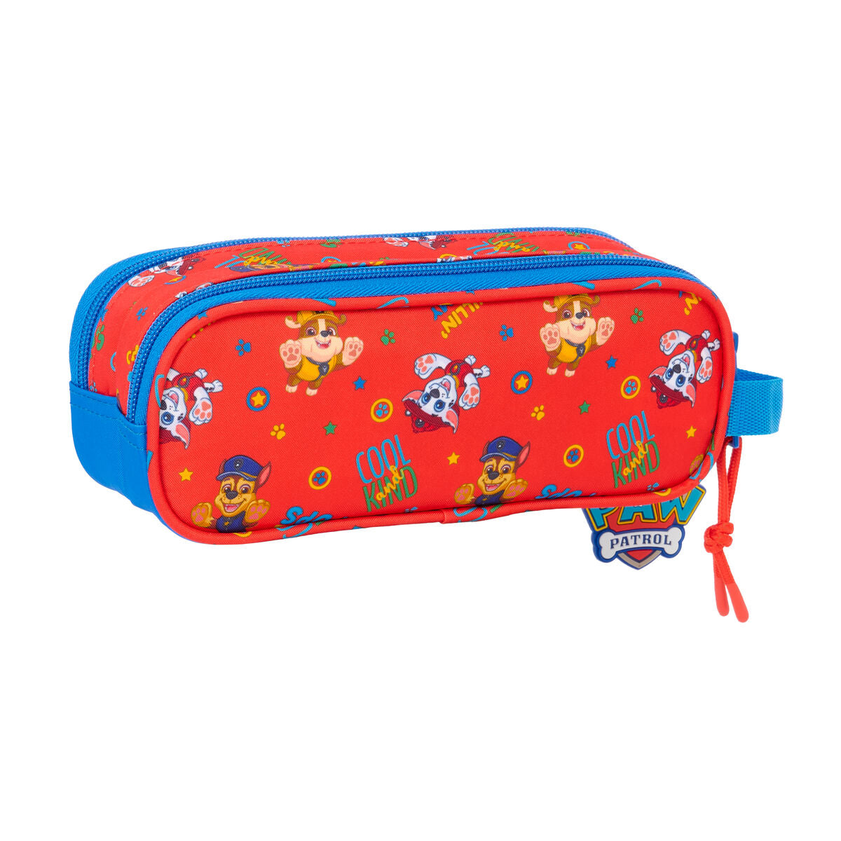 Double Paw Patrol Cool Bag Set, Blue and Red, 21 x 8 x 6 cm