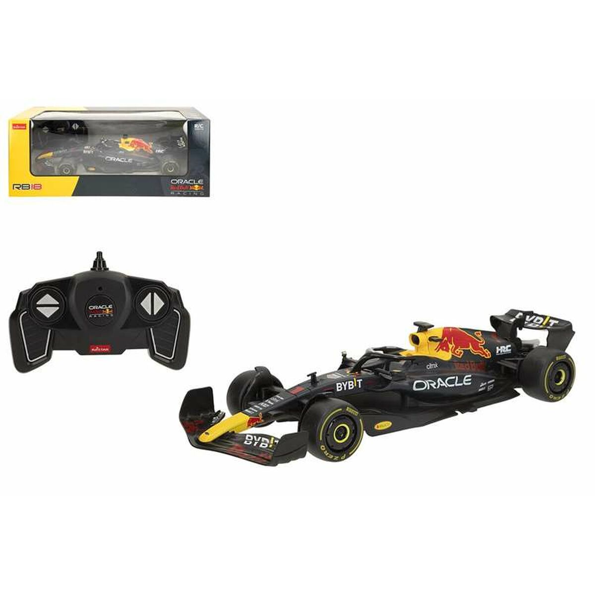 Coche radiocontrolado Red Bull Oracle RB Racing RB18 F1 a escala 1:18