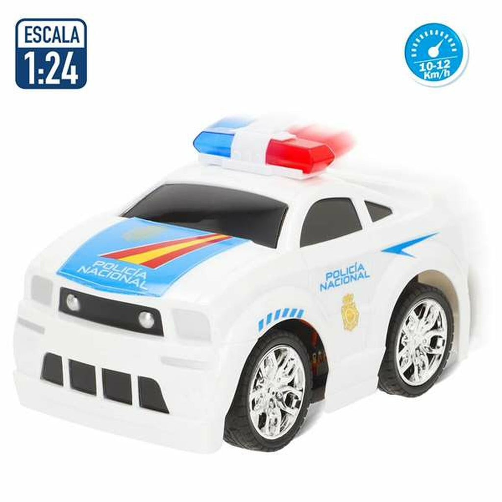 Coche de policía radiocontrolado Colorbaby de 15 cm