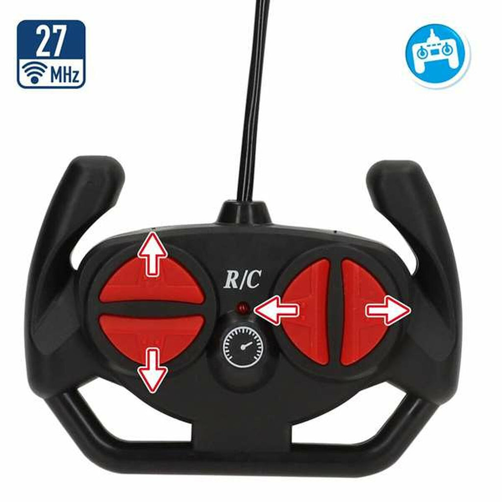 Coche de policía radiocontrolado Colorbaby de 15 cm