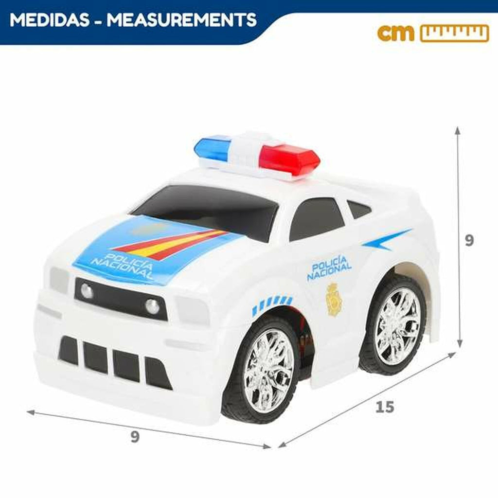 Coche de policía radiocontrolado Colorbaby de 15 cm