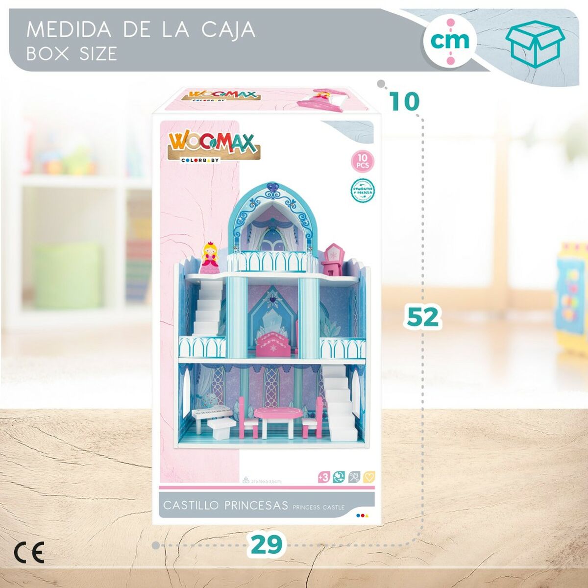 Acessórios para Casa de Bonecas Colorbaby