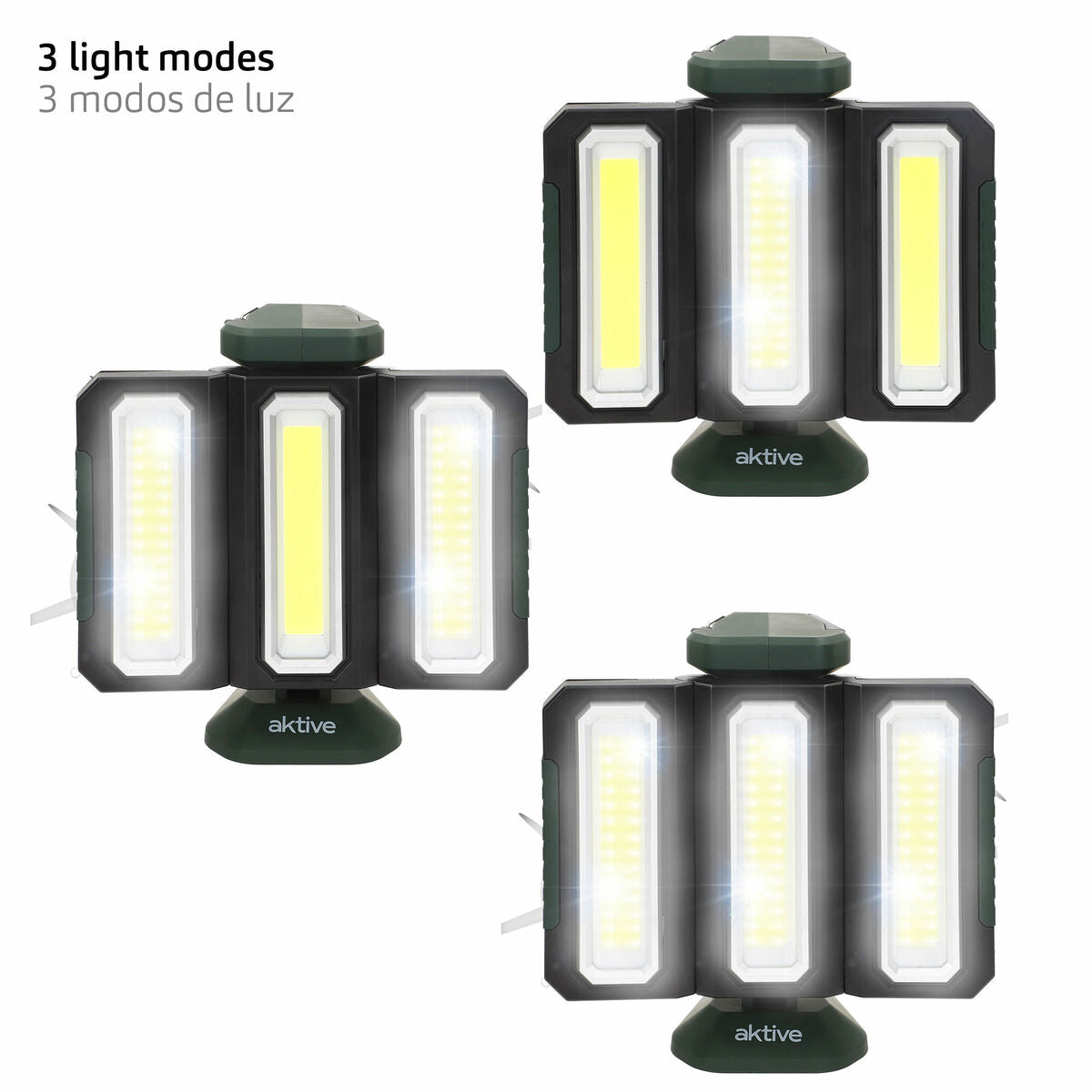 Farol de jardín de plástico Aktive