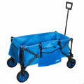 Aktive Multipurpose Cart, Blue Black Polyester PVC Steel, 88 x 108 x 47 cm, Foldable, Beach