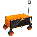 Carro Multiusos Aktive Laranja Poliéster PVC Aço 86 x 108 x 44 cm Dobrável Praia