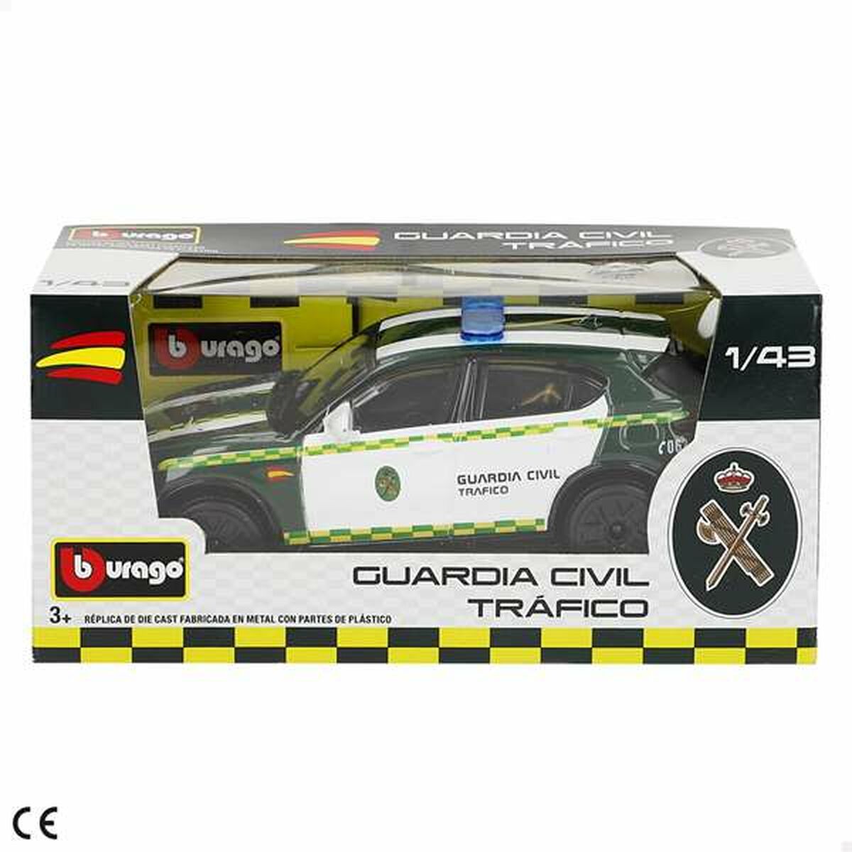 Colorbaby Coche Alfa Romeo Giulia Guardia Civil 1:43