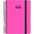 Grafoplas NEON Fuchsia A5 Agenda 14.8 x 21 cm 2025