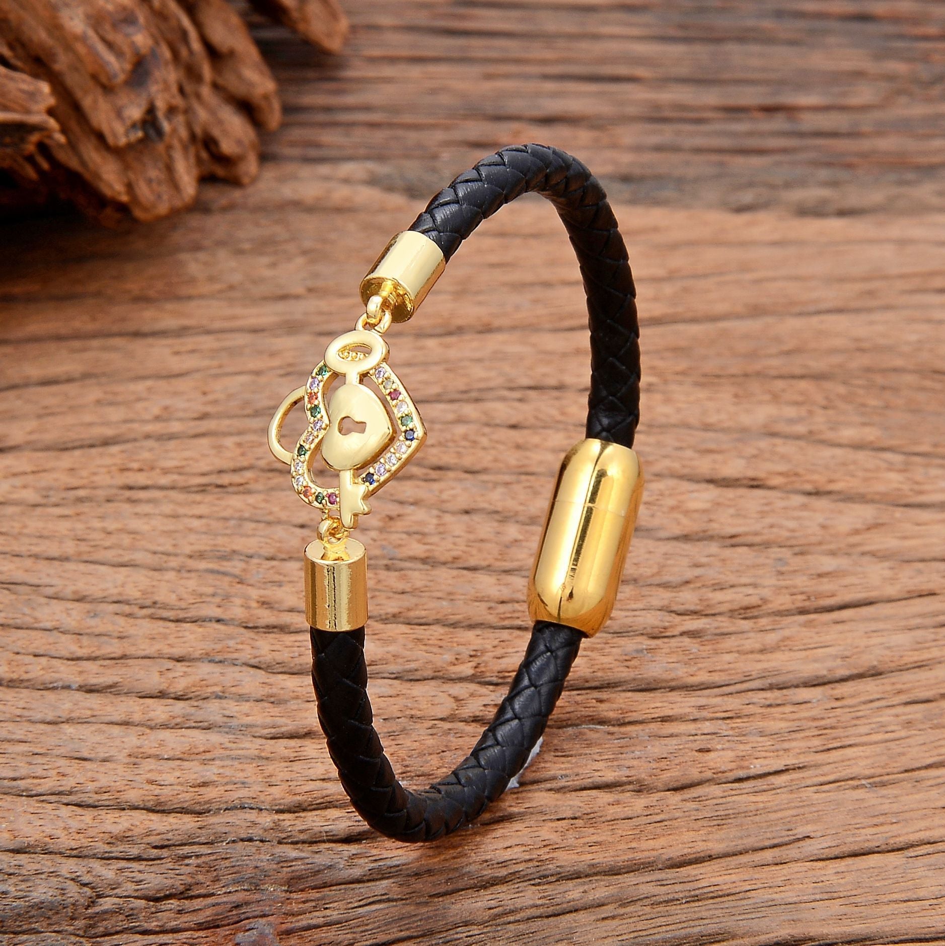 Pulsera de cuero