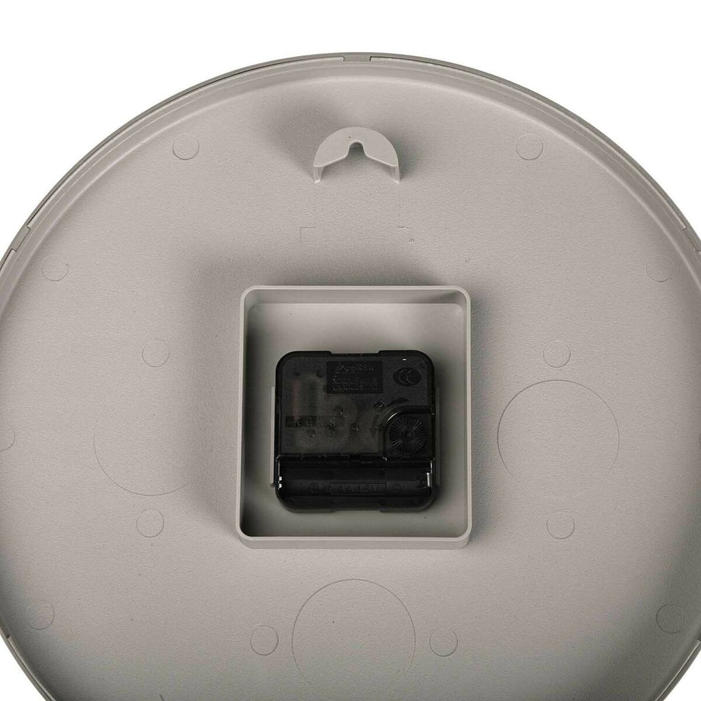 Versa Red Plastic Wall Clock 3.7 x 30 x 30 cm