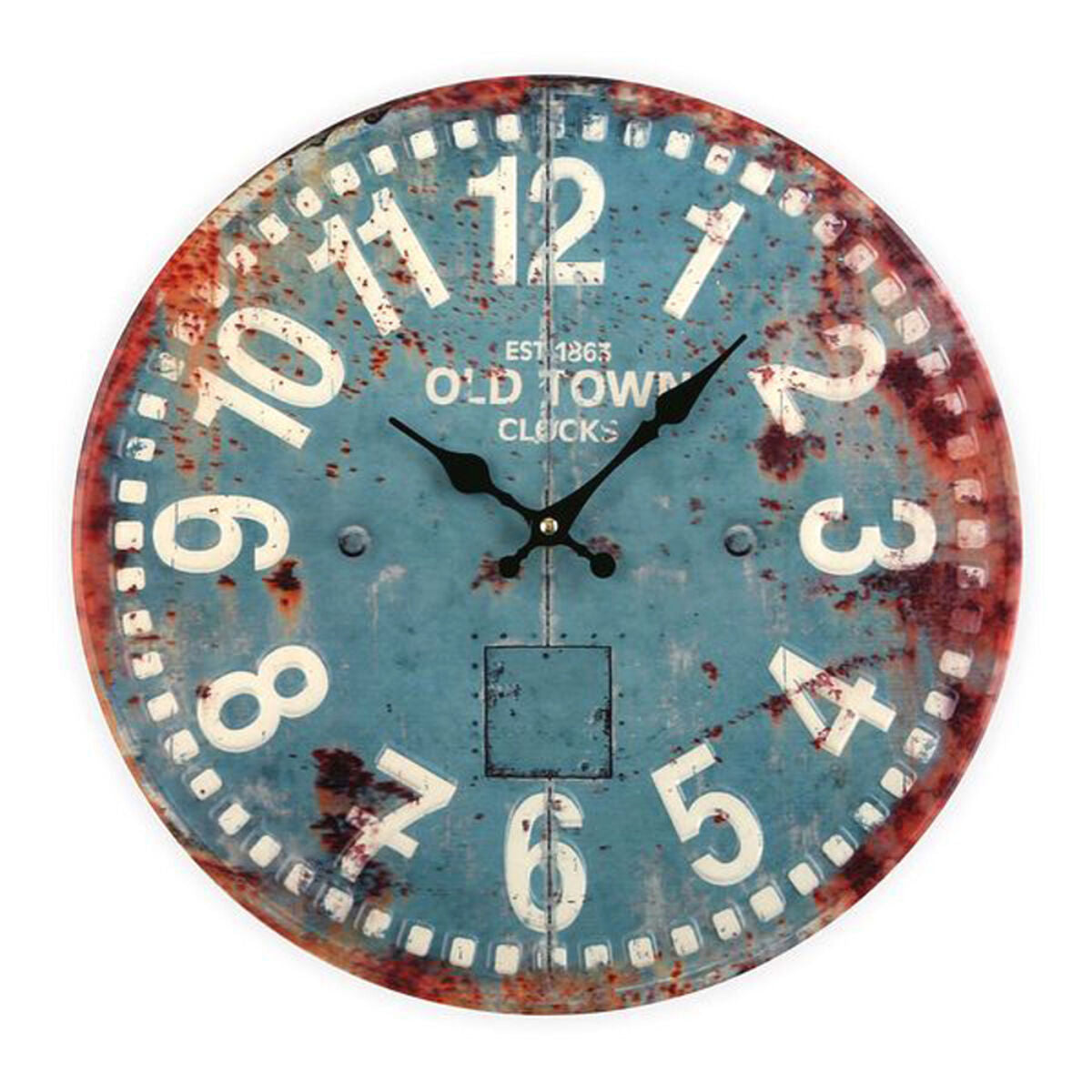 Versa Old Town Metal Wall Clock (4 x 40 x 40 cm)