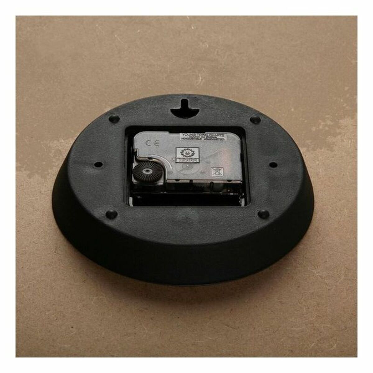 Versa Map World Wall Clock, MDF Wood (6.5 x 76.5 x 76.5 cm)